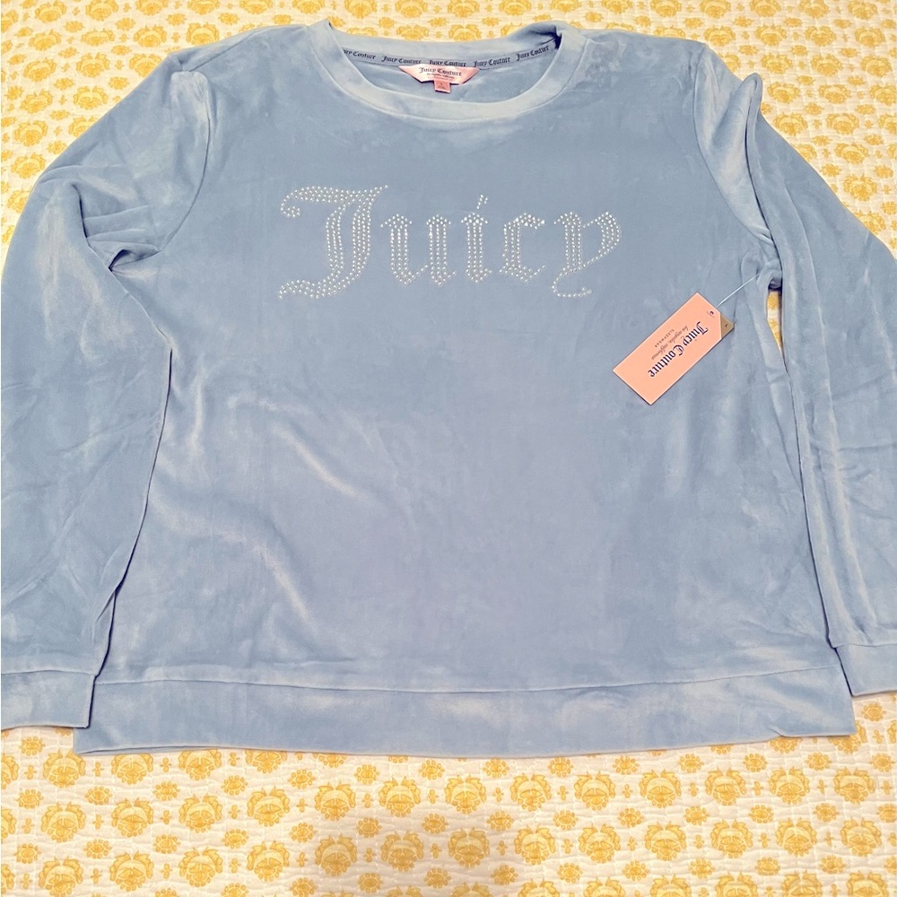 Juicy Couture Lounge set in Baby Blue NWT